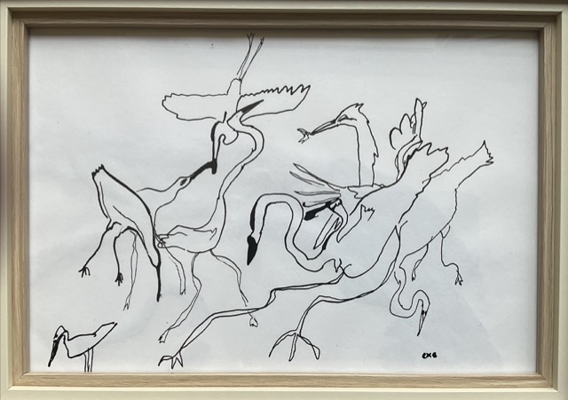image drawn in ink